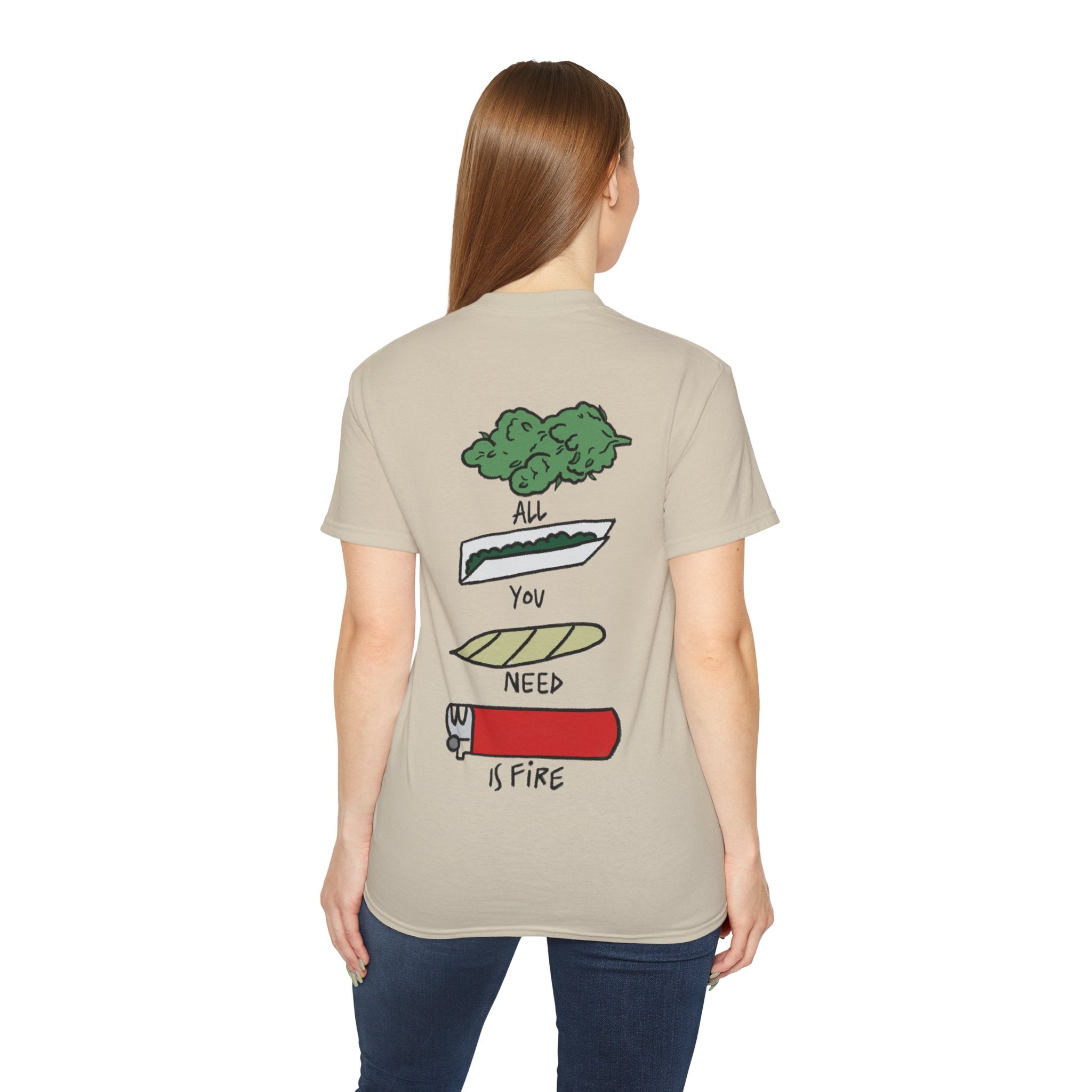 All you need is Fire x TopPotShop T-Shirt | S-XL