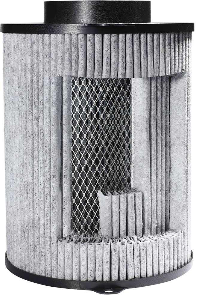 Garden Highpro | ProActiv Ø100mm | 250m³/h | Aktivkohle Filter