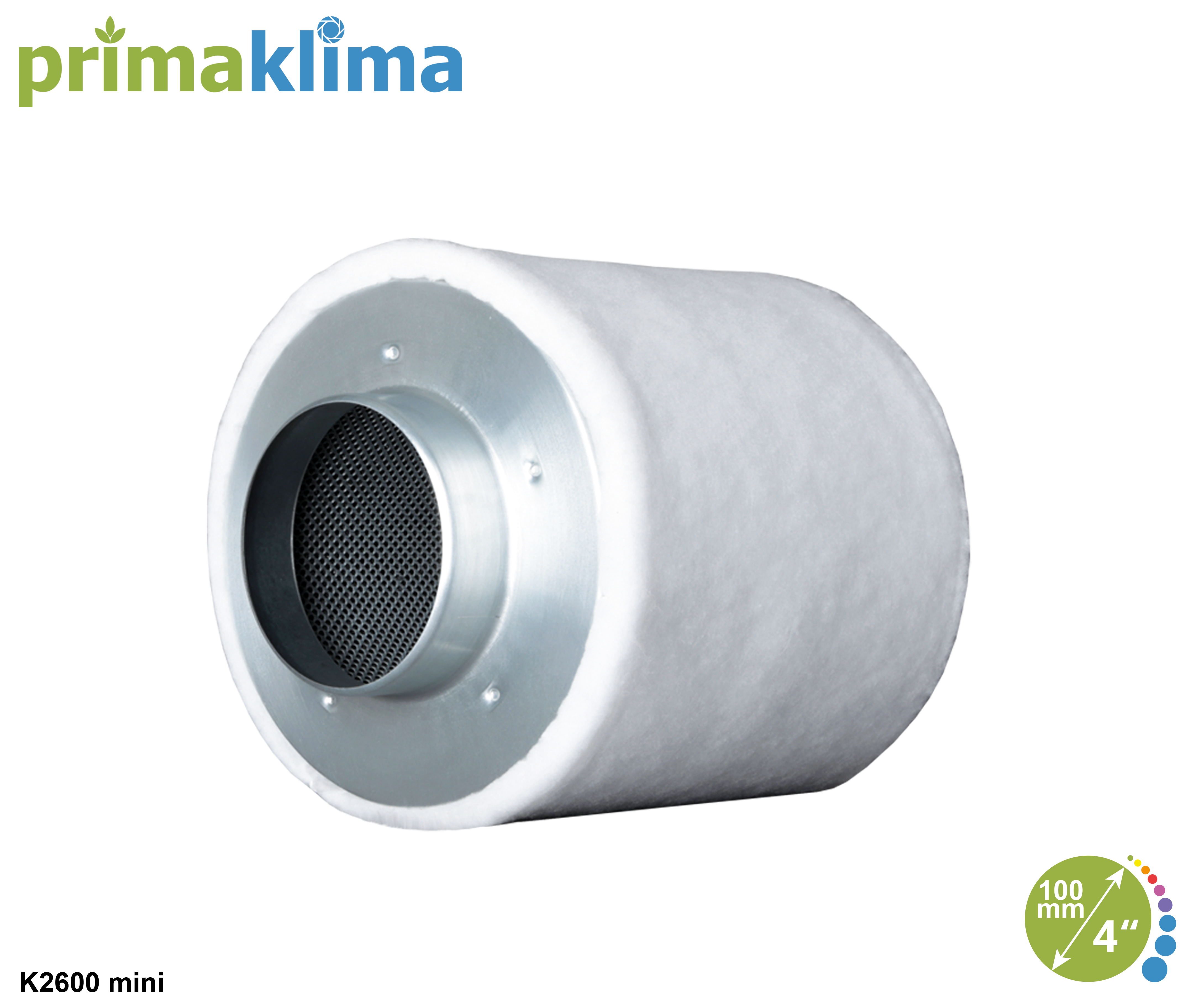 Prima Klima Eco Line AKF | 160 m³/h - Ø100mm | K2600-mini-100