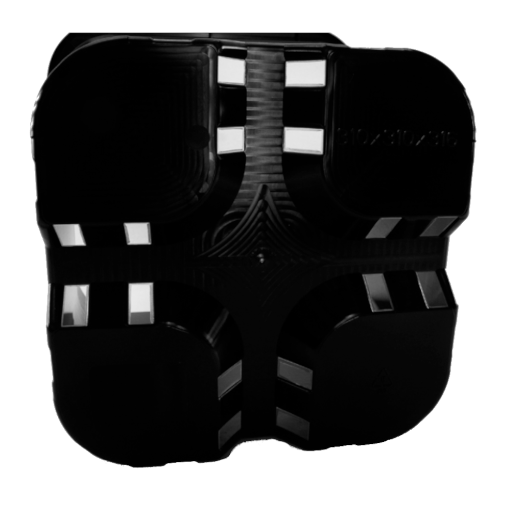Pflanztopf viereckig 5 Liter | 18x18x22cm