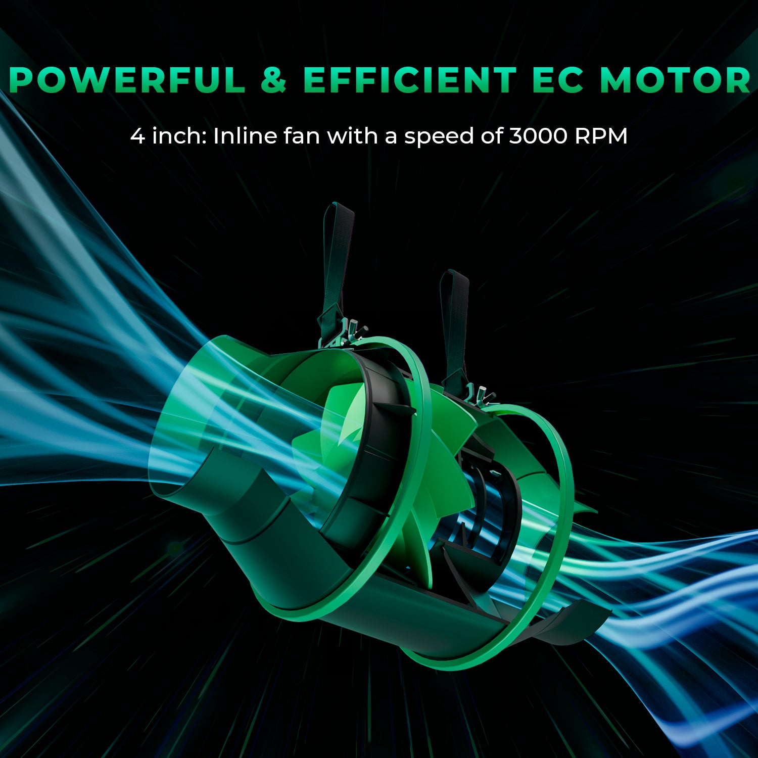 Mars Hydro iFresh 4″ | Ø100mm Smart Inline-Rohrventilator