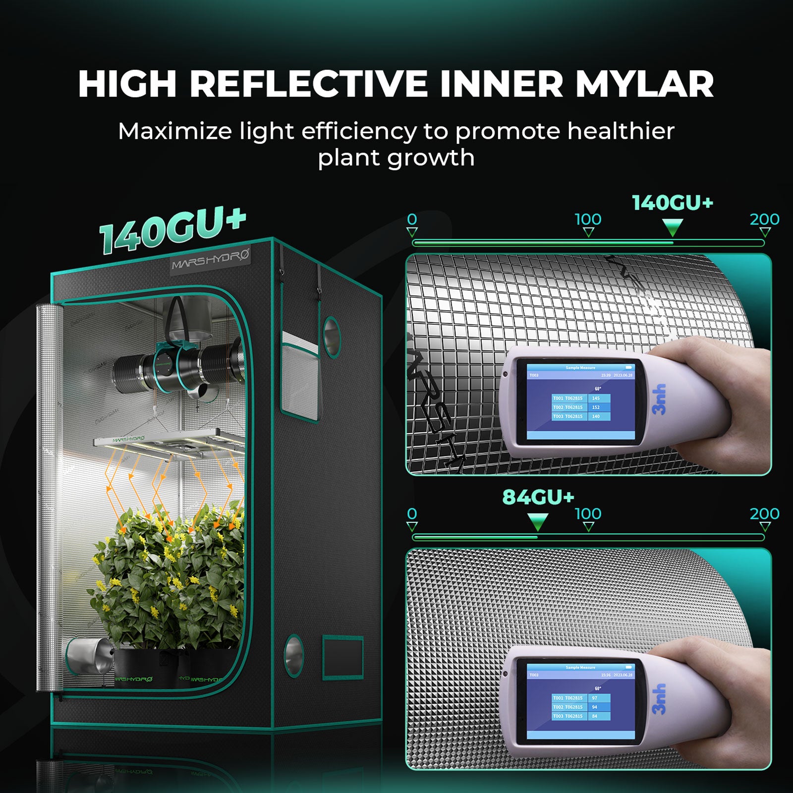 Mars Hydro | Growbox | 60x60x140cm