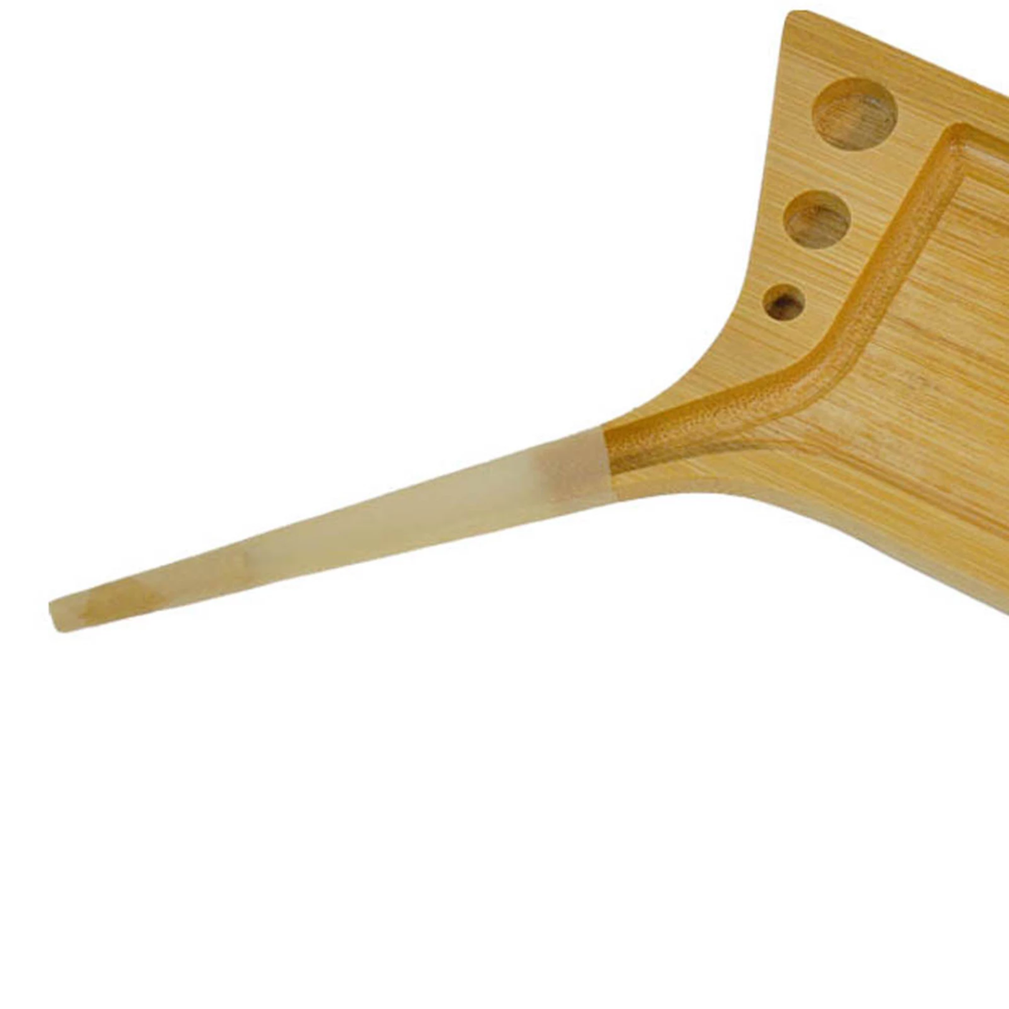 Bambus Holz Rolling Trey | Drehunterlage mit Cone Ansatz