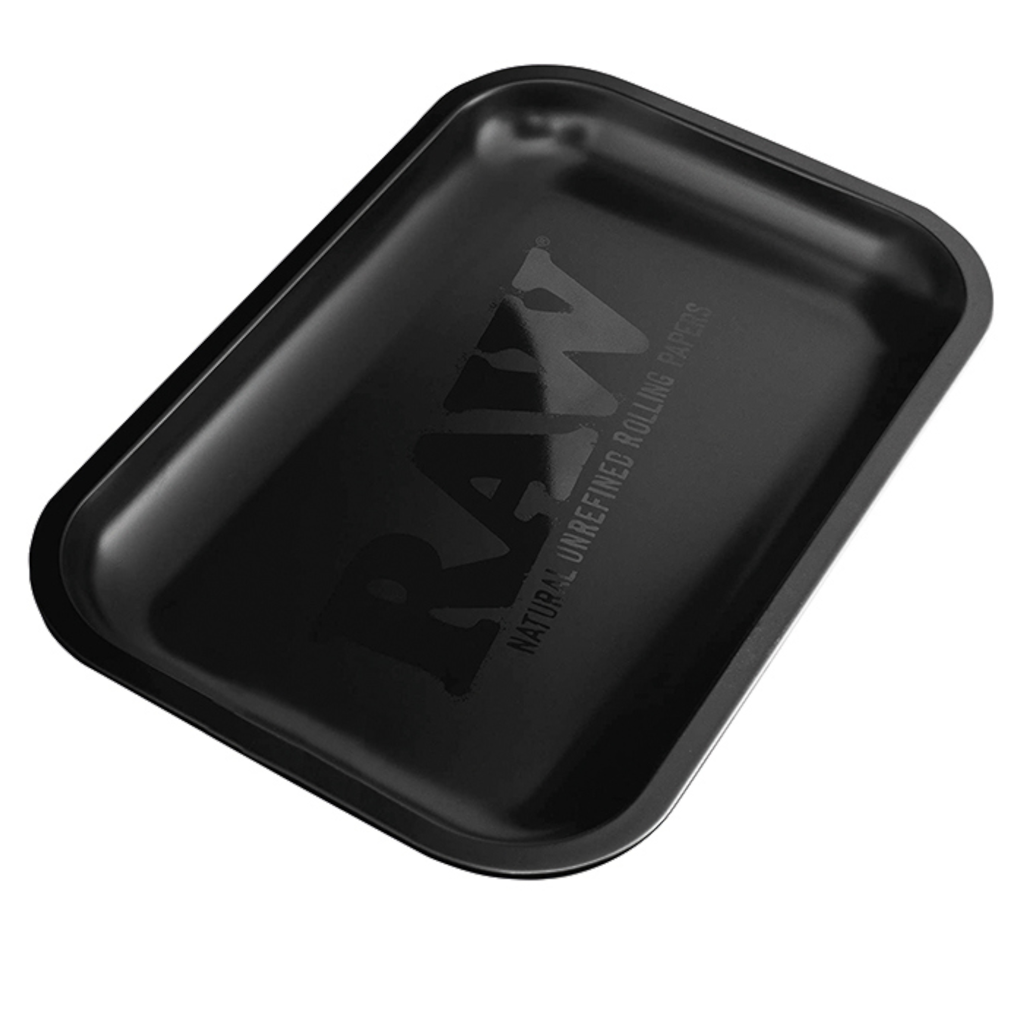RAW Rolling Tray, Black Murdered, Black Matt, 27,5 x 17,5 cm
